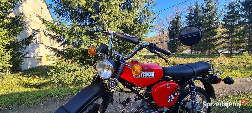 Simson s51 enduro Rok produkcji 1989 małopolskie