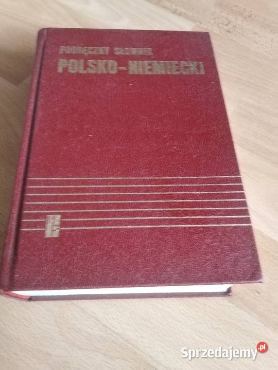 Podręczny Słownik Polsko Niemiecki 1983 rok