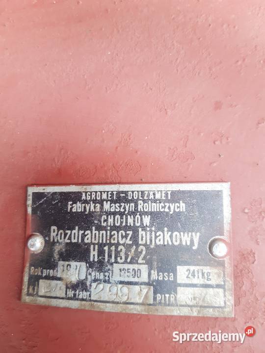 młynek śrutownik bijakowy nieuszkodzony Długosiodło