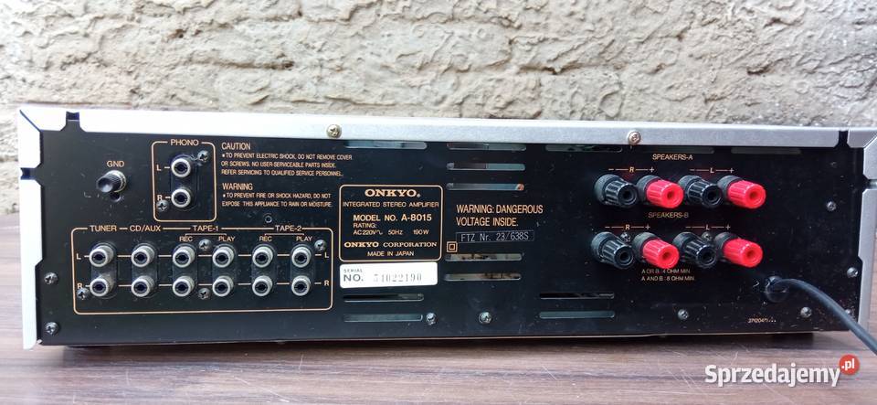 Wzmacniacz ONKYO A8015 Przecław sprzedam