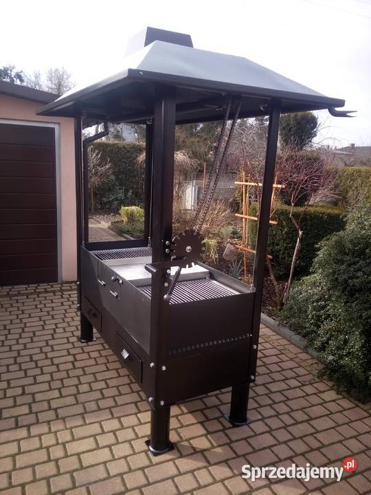 Gastronomiczny grill cateringowy blacha 6 mm Dom i Ogród Damasławek