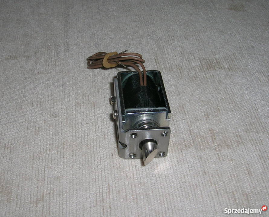 Elektromagnes blokujący zamek suw 3mm 24VDC Dom i Ogród