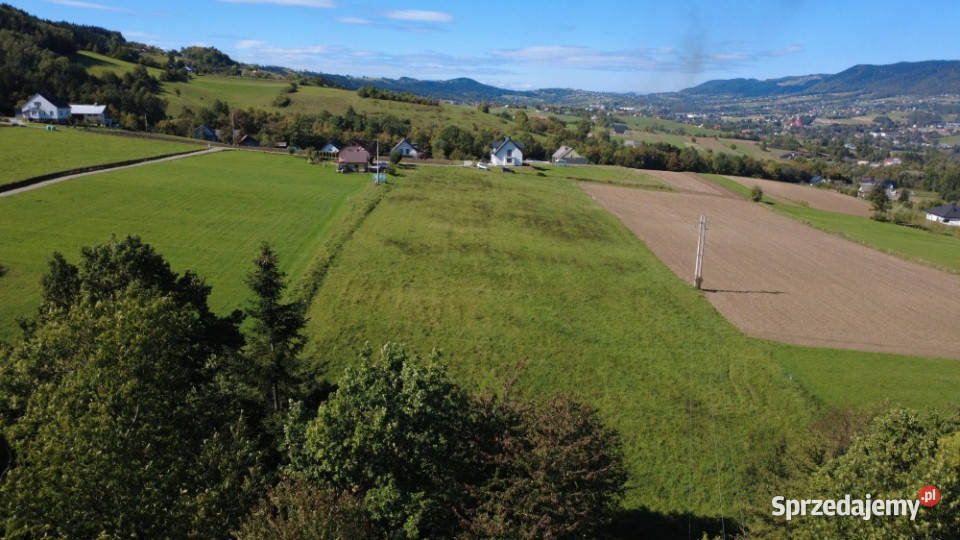Działki budowlane z widokiem na góry