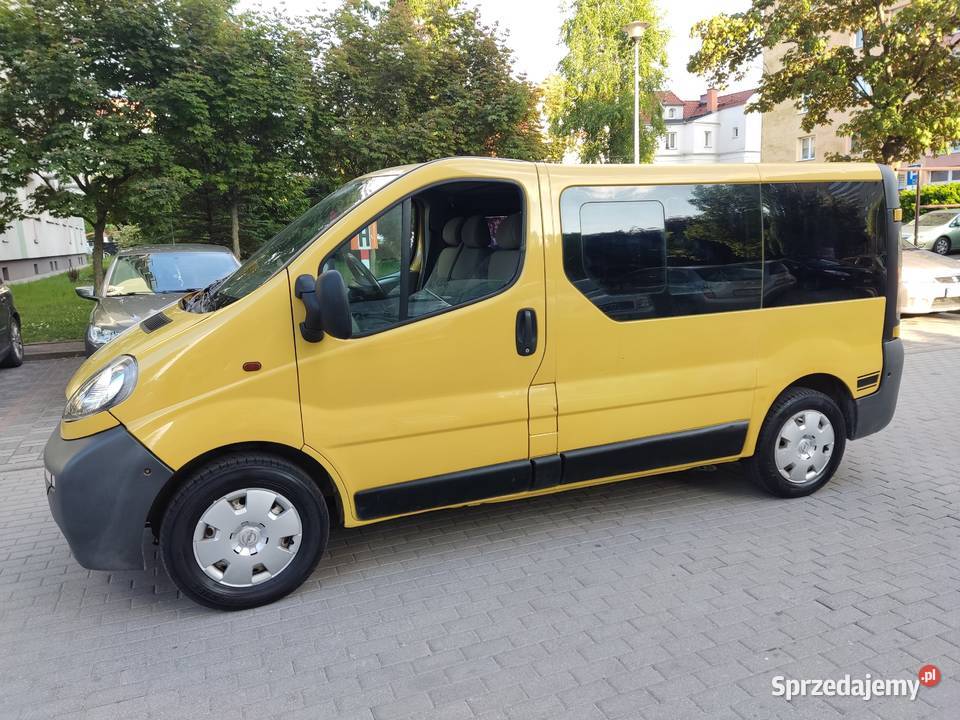 Vivaro 9 osobowy r2003p19d bez dpf prosty silnik Elbląg