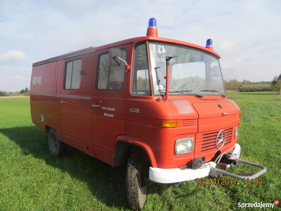 Mercedes 408 straż pożarna pożarniczy Rok produkcji 1972 lubelskie Lubartów