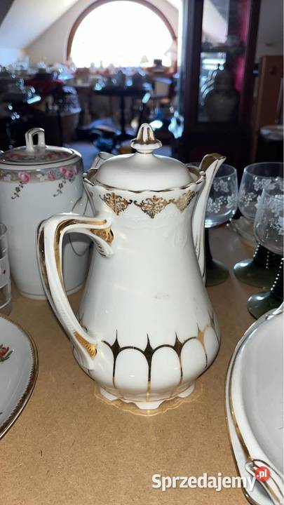 Dzbanek Carl Tielsch Syg z lat 1909 35 Porcelana i szkło Gdańsk