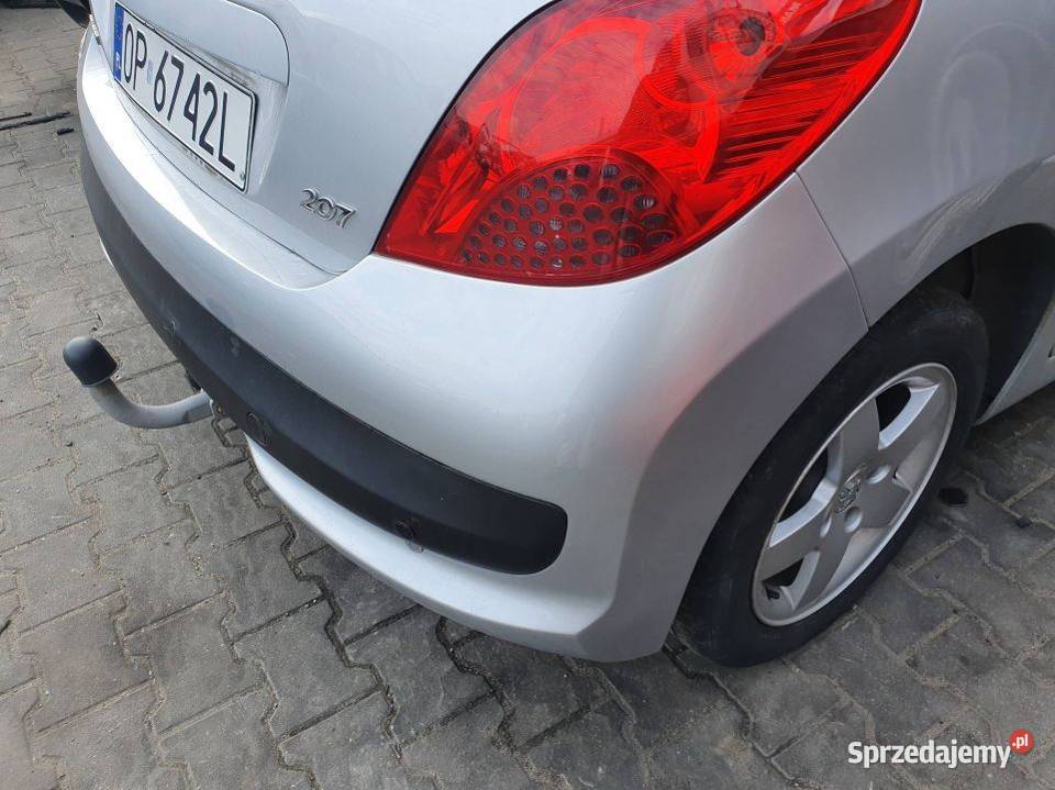 ZDERZAK TYŁ PEUGEOT 207 EZR Pozostałe Lipno sprzedam