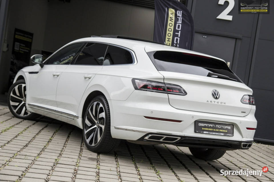 Volkswagen Arteon R line Matrixy Masaże Virtual isofix