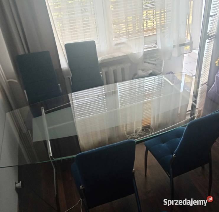 Szklany Solidny Stół Katowice sprzedam