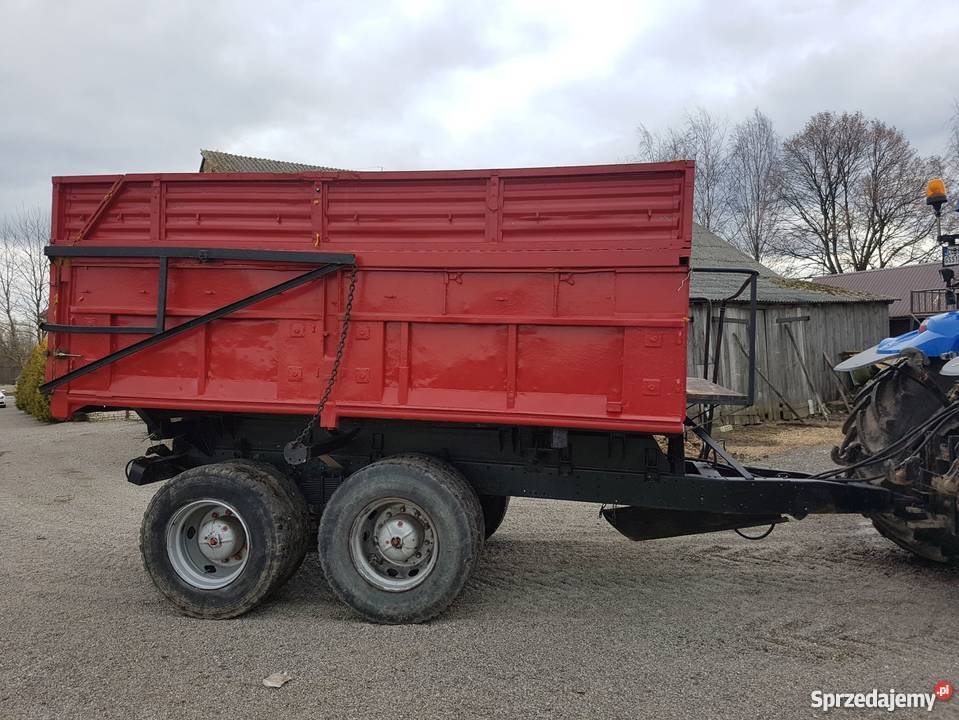 Przyczepa Tandem 10T Wywrotka Zarejestrowana Dragany