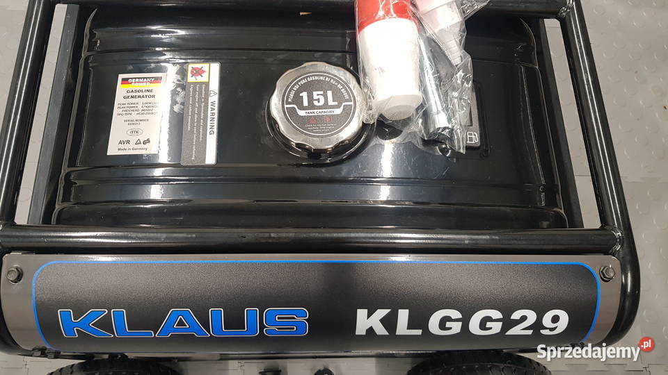 Agregat prądotwórczy KLAUS KLGG29 Maćkowicze