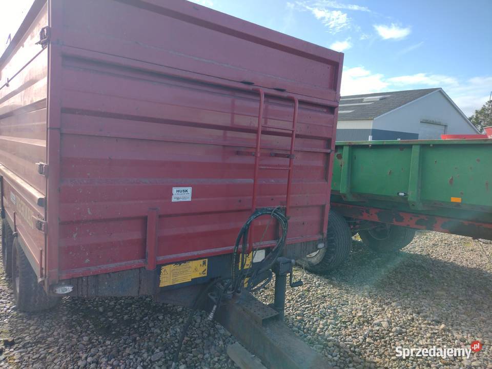 Przyczepa rolnicza 8 ton wywrotka na tył Metal-Fach Sośno