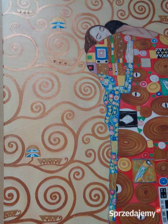 Obraz olejny Drzewo życia Spełnienie Klimt Malarstwo Katowice