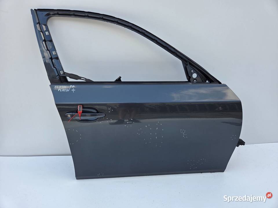DRZWI PRAWE PRZEDNIE BMW E60 PLATINGRAU