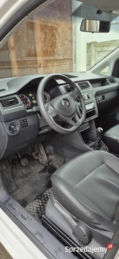Volkswagen Caddy 2019 20 TDI 75 kW FVAT 23 Biały elektryczne lusterka Choszczno