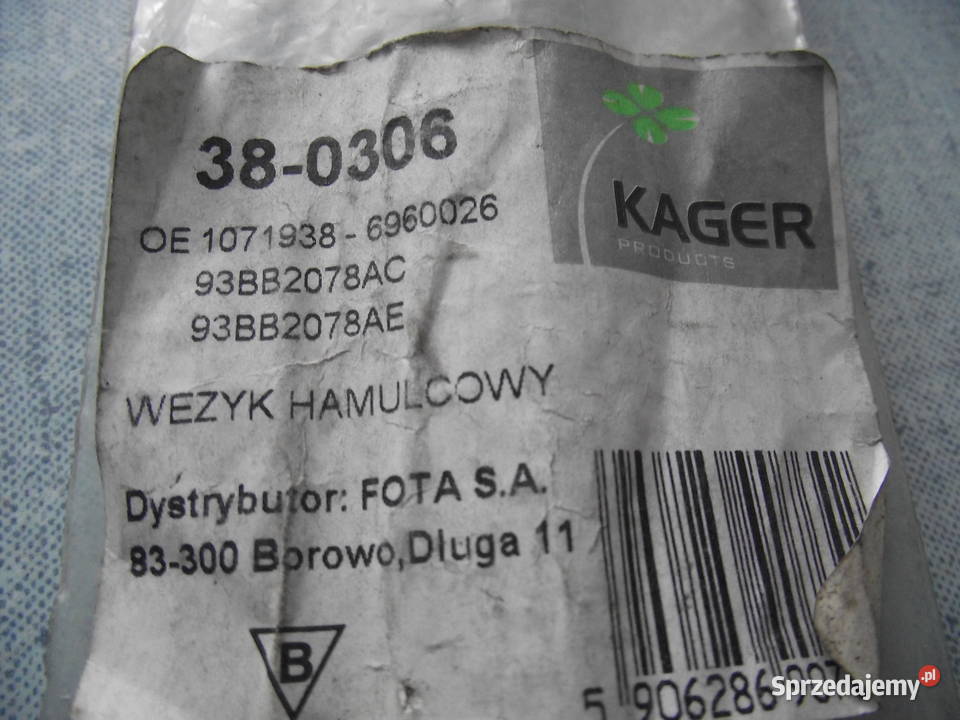Przewód hamulcowy Ford Wrocław