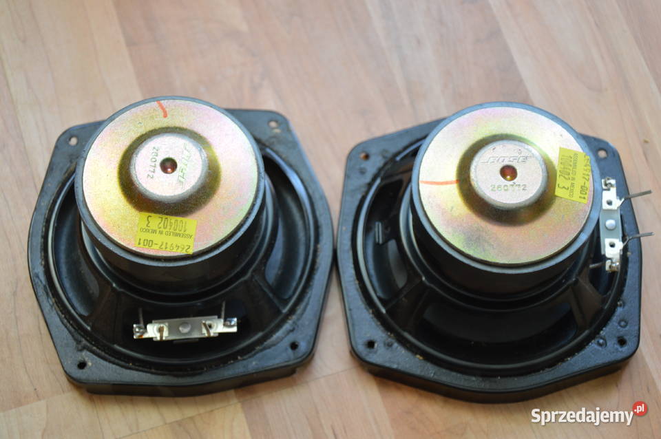 Głośniki firmy Bose