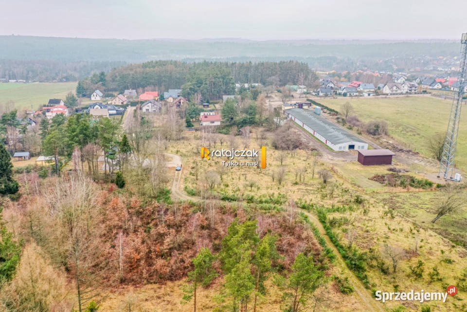 Grunt 2055m2 Zbychowo Żwirowa budowlana