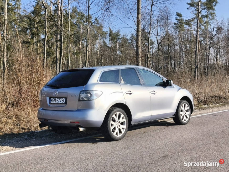 Mazda CX7 2008r 23 Benzyna Gaz Automat Tanio nieuszkodzony Warszawa sprzedam
