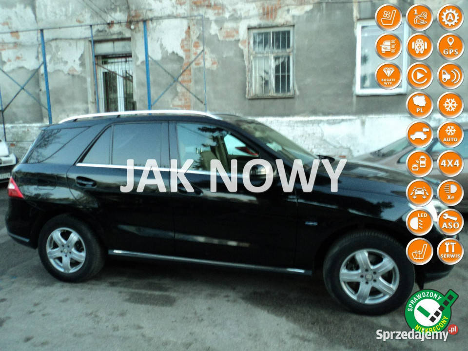 Mercedes ML 350 sprzedam ładnego mercedesa ML system Start-Stop Lublin sprzedam