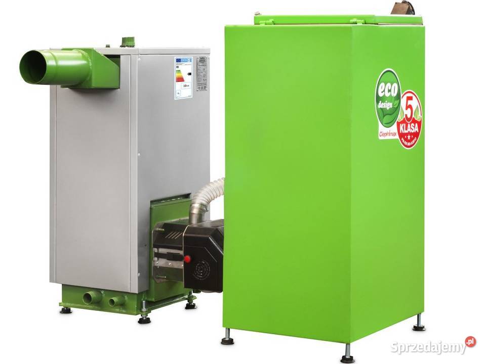 Kocioł kotły piec NKGP 25kW z podajnikiem na