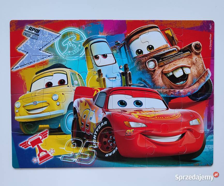 Nowe puzzle Cars Auta 2w1 24 Lisciani 3 lata+ Katowice