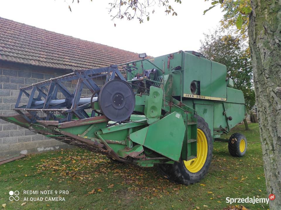 Kombajn zbożowy John Deere 950 na części Kombajny małopolskie