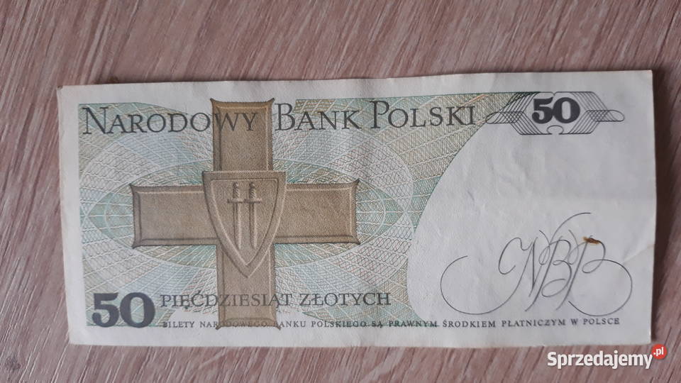 50 złotych 1 XII 1988 r seria KB 1 Konin