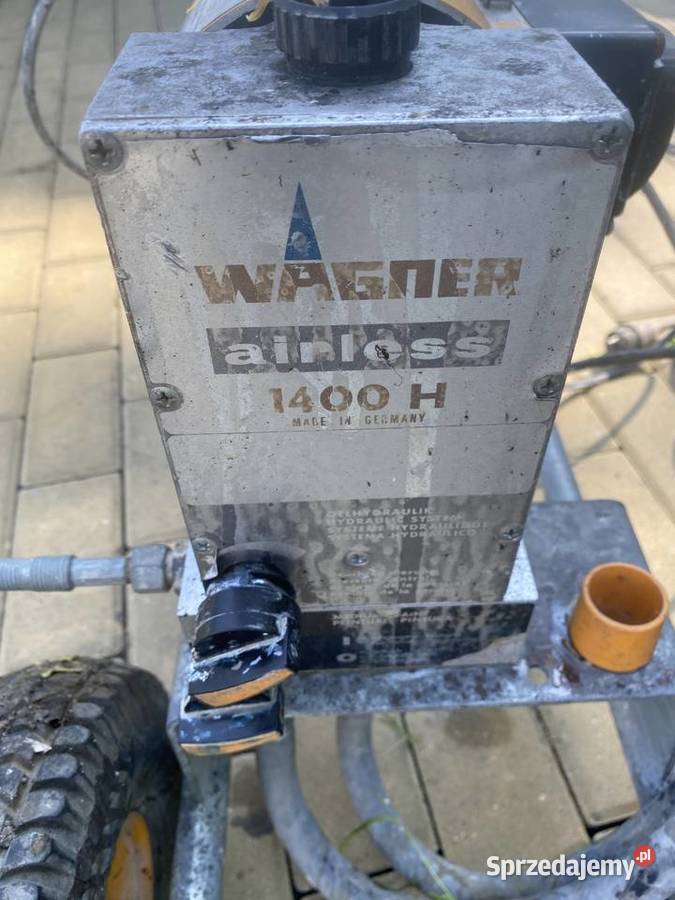 Wagner pompa agregat malarski opolskie Karczów
