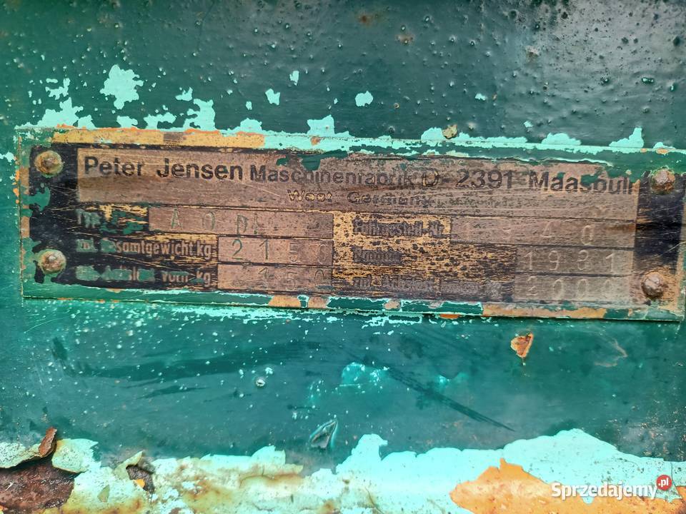 Rębak spalinowy do gałęzi Wola Zarczycka