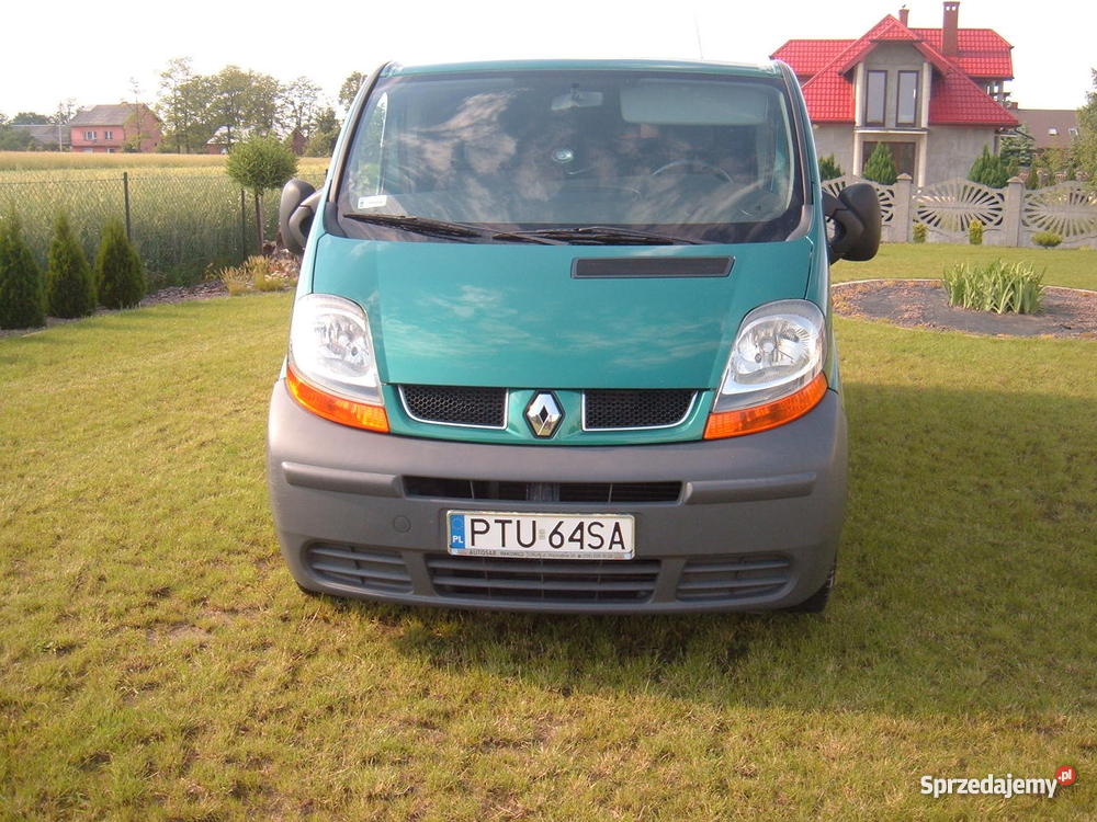 RENAULT TRAFIC 2003r LONG bezwypadkowy wielkopolskie Turek sprzedam