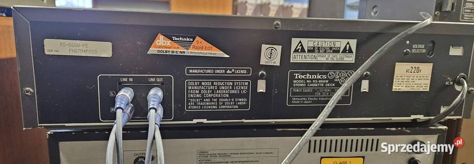 Technics RSB66W Magnetofon Kasetowy Grodków