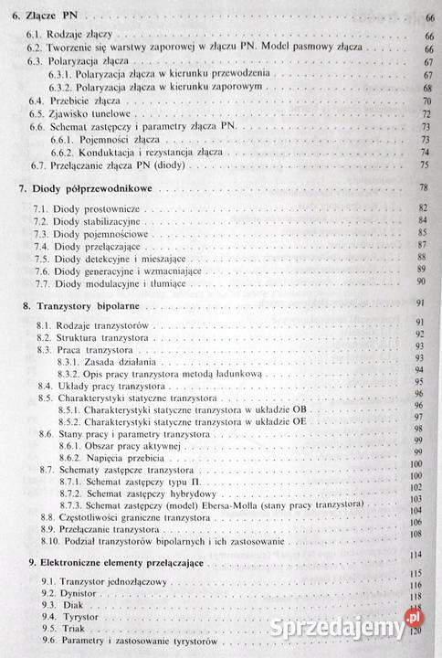 Podstawy elektroniki Cz 1 Barbara Pióro Marek Chełm