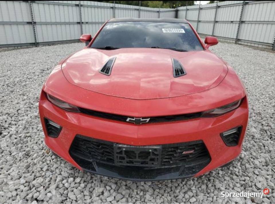 Chevrolet Camaro ss 2017 czerwony mazowieckie Kobyłka