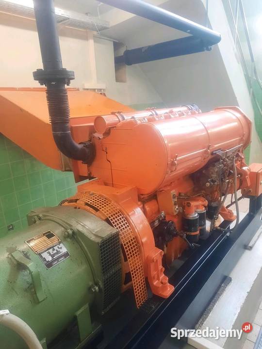 Agregat prądotwórczy 78 KVA 62 Kw 500 mth Pozostałe Wrocław sprzedam
