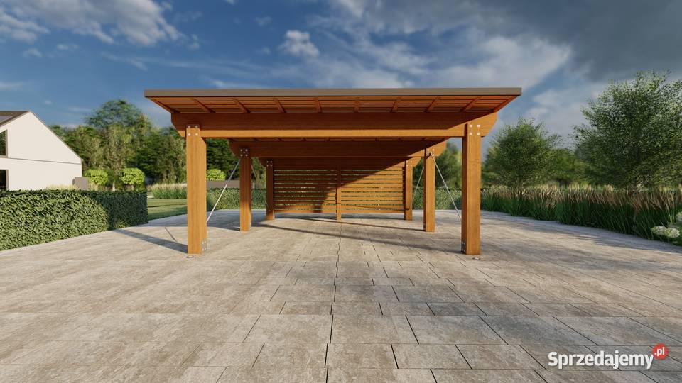 Wiata garażowa Florencja 6M małopolskie Łącko