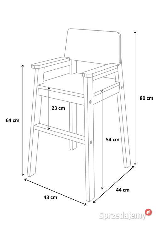 Wsykie krzesło Hania do stołu kuchni dziecka Leżajsk