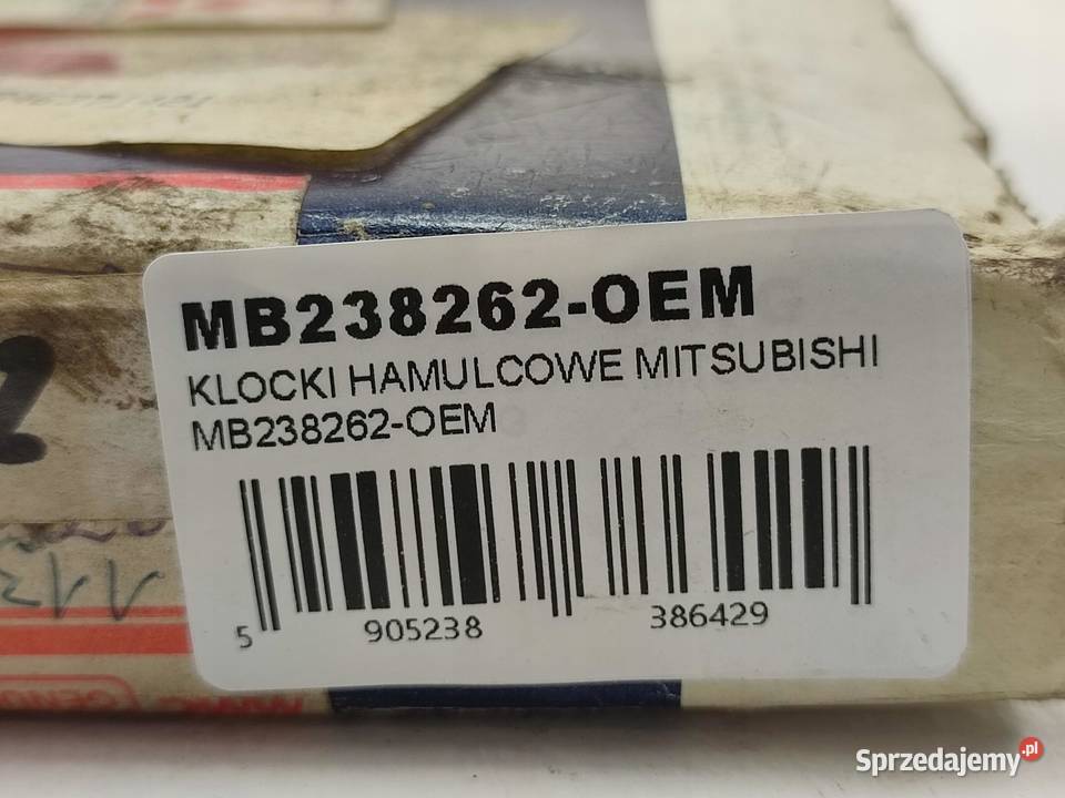 KLOCKI HAM PRZÓD MITSUBISHI STARION 20 TURBO sprzedam