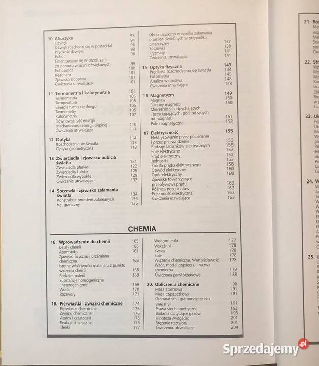 Fizyka i chemia ilustrowana encyklopedia ucznia Gorzów Wielkopolski