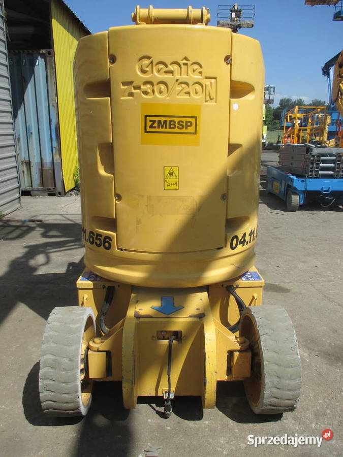 Podnośnik koszowy zwyżka 11 m Genie Z3020N RJ nie wielkopolskie Pleszew sprzedam