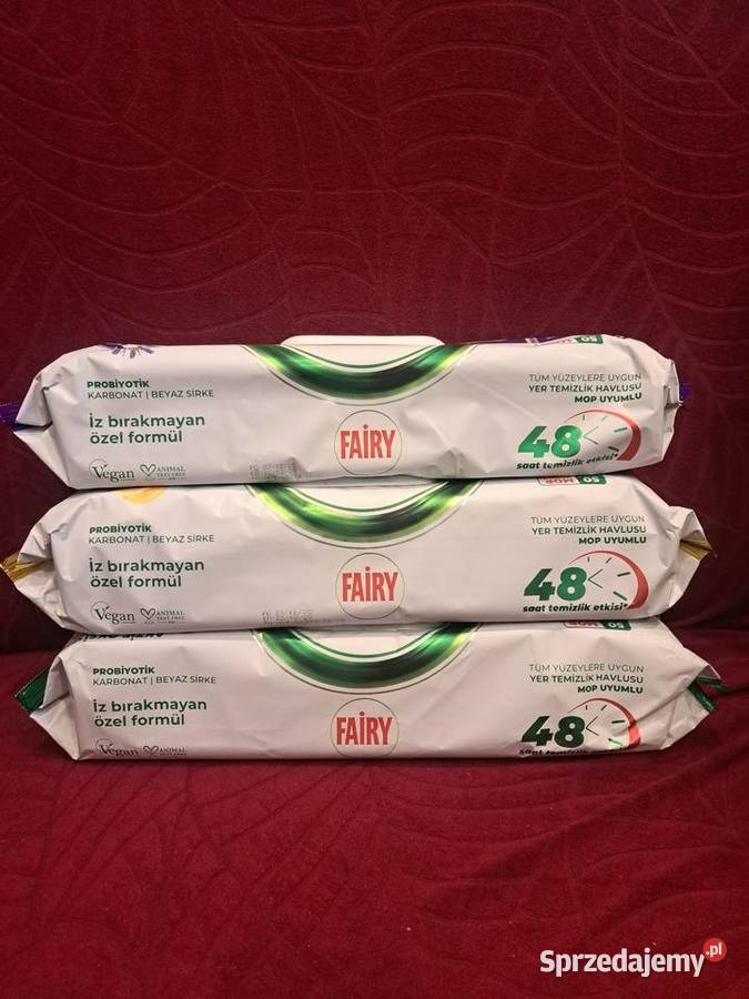 Wkłady do mopa Fairy zapachowe wielkopolskie Szamotuły