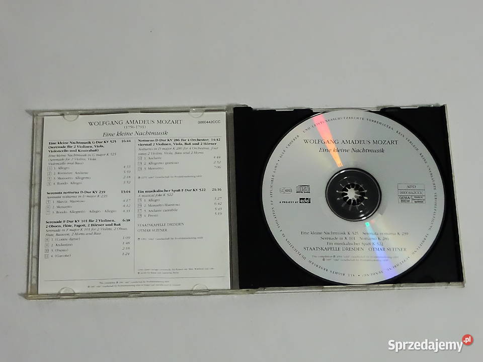 Album Mozart Eine kleine Nachtmusik Famous Biłgoraj sprzedam