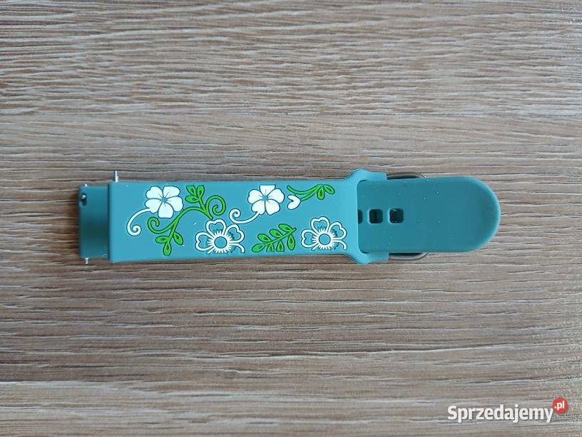 Silikonowy pasek do zegarka 20 mm Zawiercie