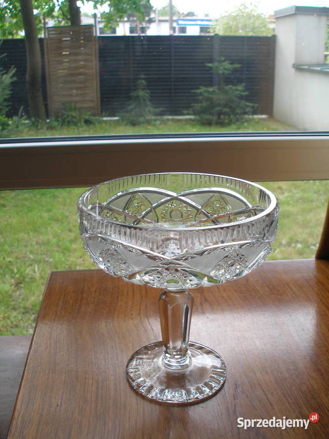 Patera kryształowa Warszawa