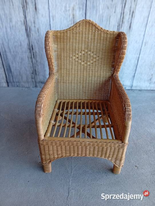 fotel rattanowy Uszak 386