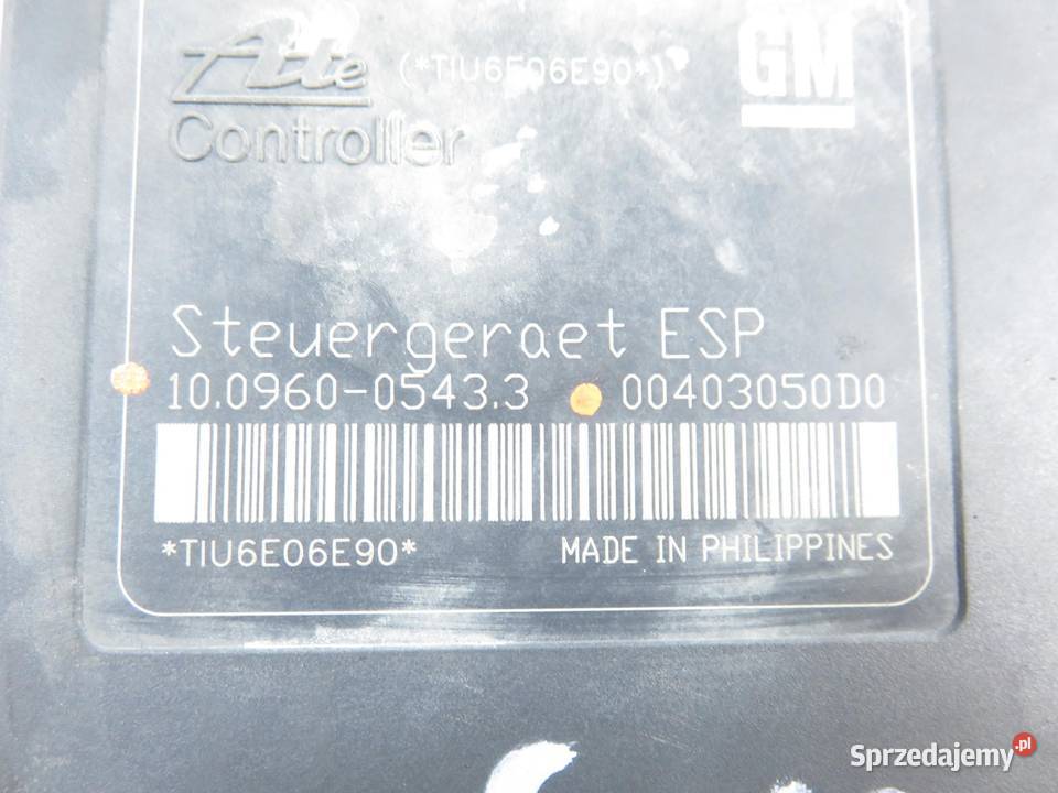 POMPA ABS OPEL ASTRA III H A04 10096005433