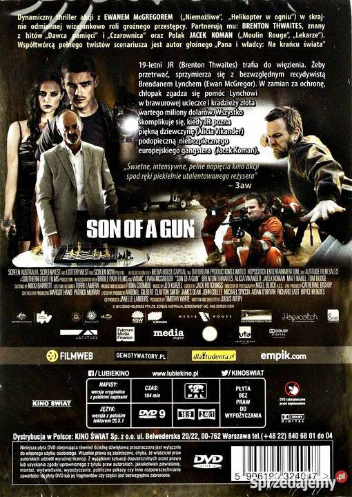 SON OF A GUN EWAN McGREGOR wielkopolskie Kalisz sprzedam