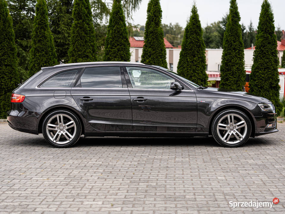A4FULL SLINE20 TDI143 Bi Xenon Półskóra Czarny podkarpackie Brzozów