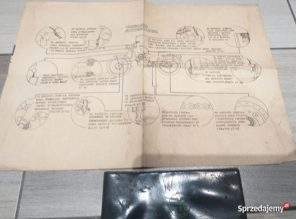 Insyrukcja Obsługi WSK 175 Akcesoria Zabrze