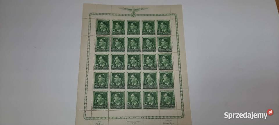 znaczki Arkusz 3 Warszawa